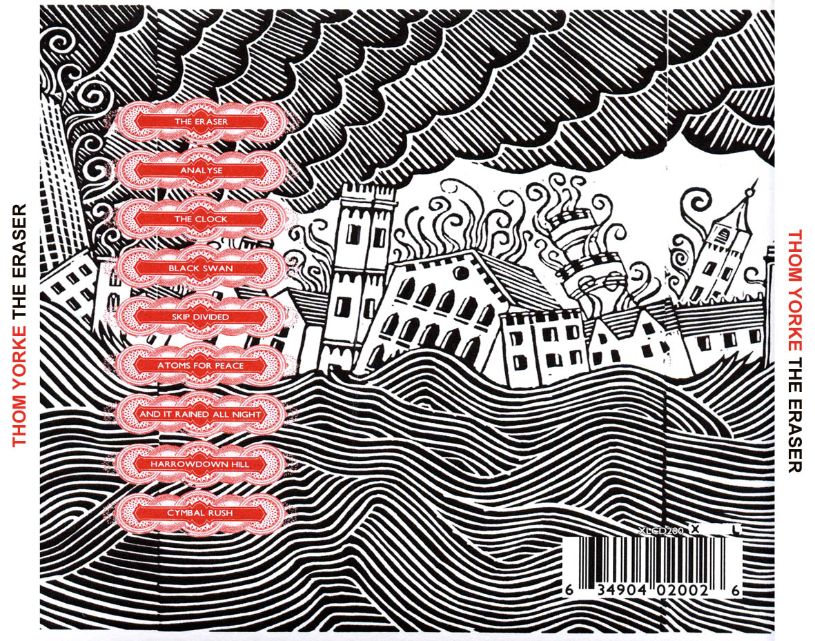 Cartula Trasera de Thom Yorke - The Eraser