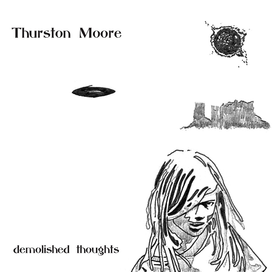 Cartula Frontal de Thurston Moore - Demolished Thoughts