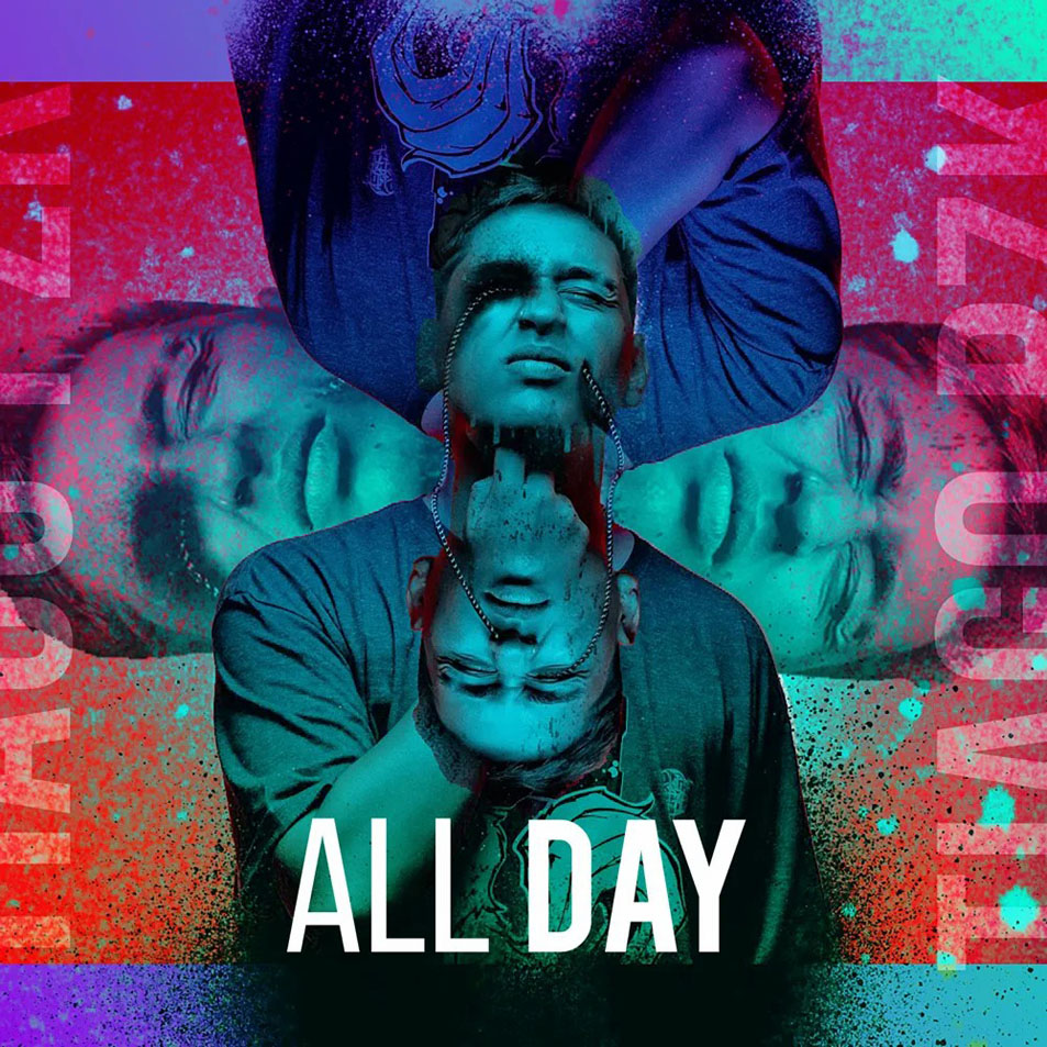 Cartula Frontal de Tiago Pzk - All Day (Cd Single)