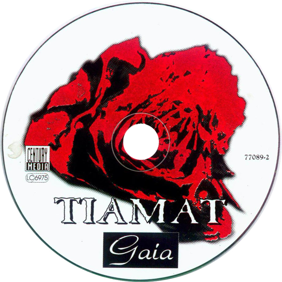 Cartula Cd de Tiamat - Gaia (Ep)