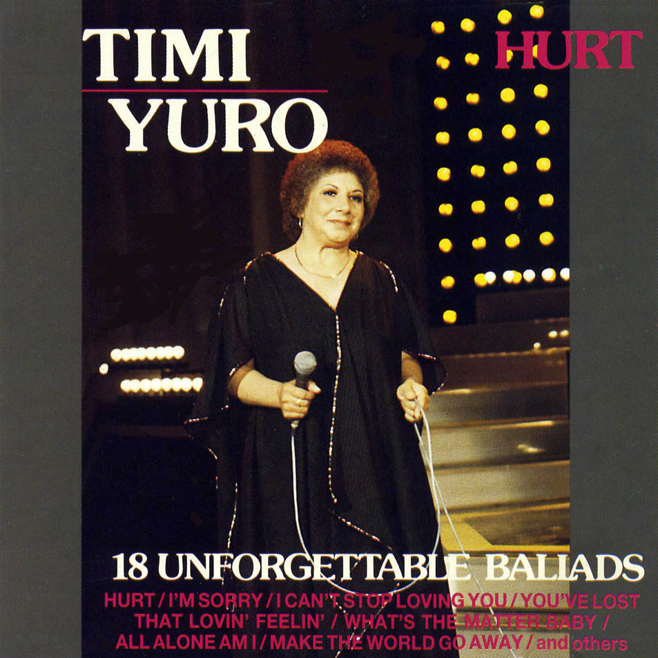 Cartula Frontal de Timi Yuro - 18 Unforgettable Ballads