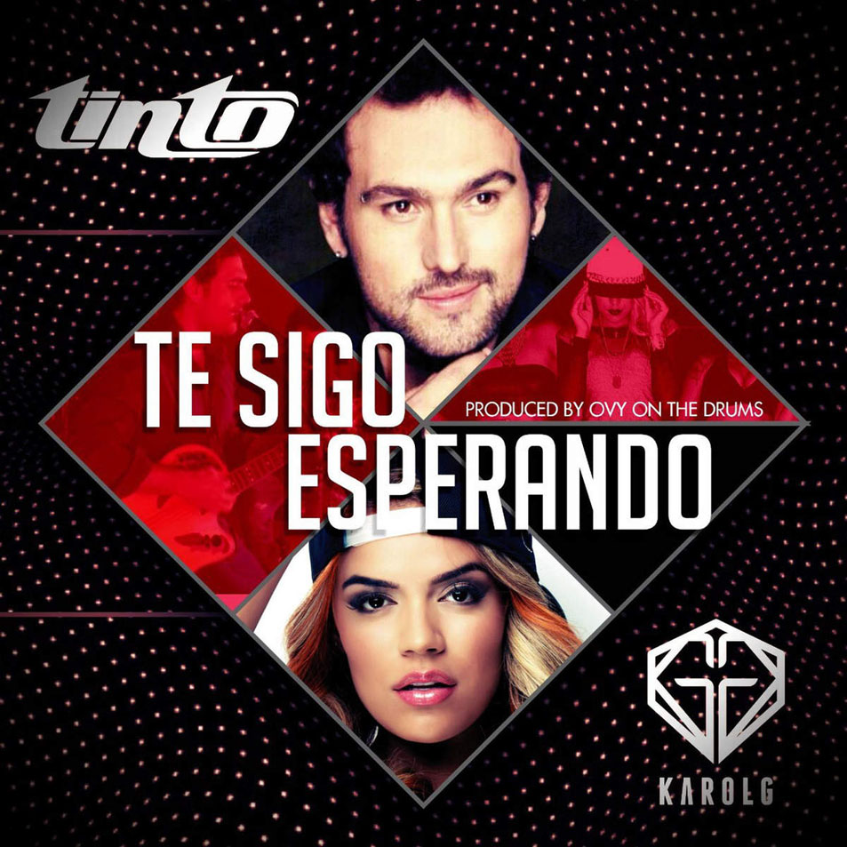 Cartula Frontal de Tinto - Te Sigo Esperando (Featuring Karol G) (Cd Single)