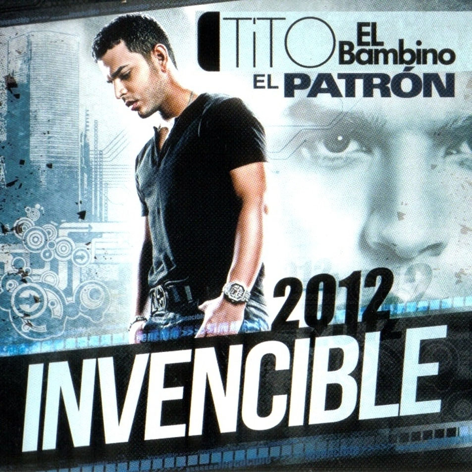 Cartula Frontal de Tito El Bambino - Invencible 2012