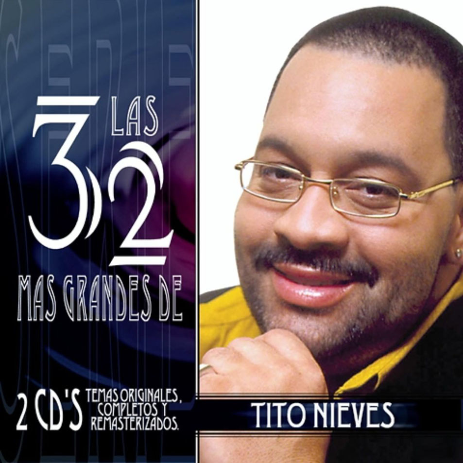 Cartula Frontal de Tito Nieves - Las 32 Mas Grandes De Tito Nieves