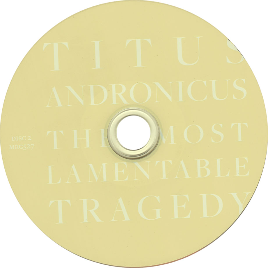 Cartula Cd2 de Titus Andronicus - The Most Lamentable Tragedy