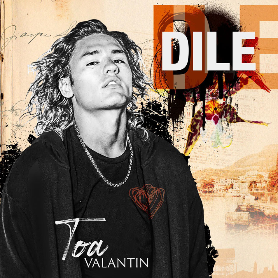 Cartula Frontal de Toa Valantin - Dile (Cd Single)