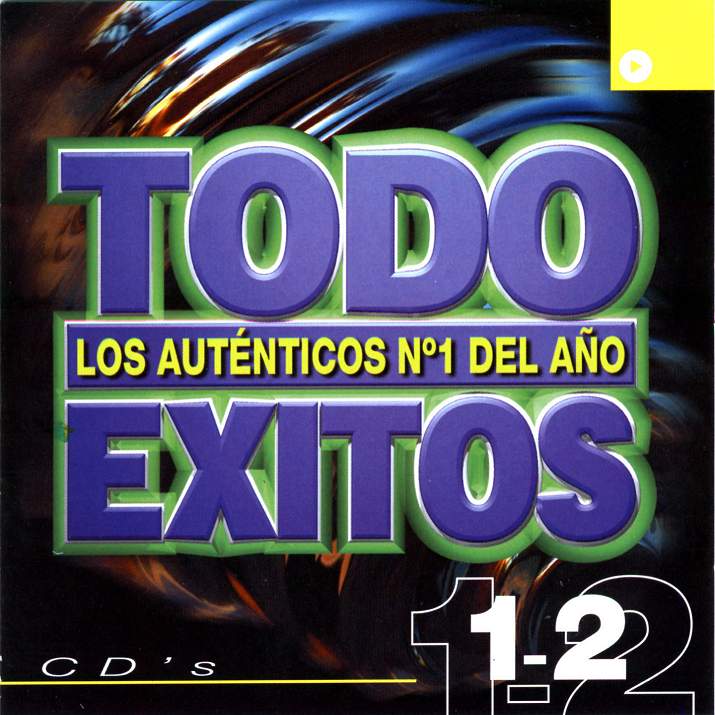 Cartula Frontal de Todo Exitos '99 Cd 1 Y 2