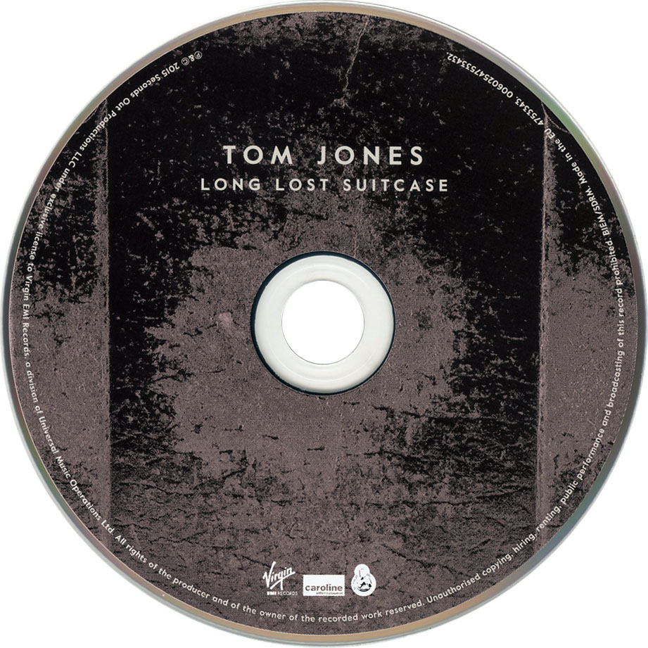 Cartula Cd de Tom Jones - Long Lost Suitcase