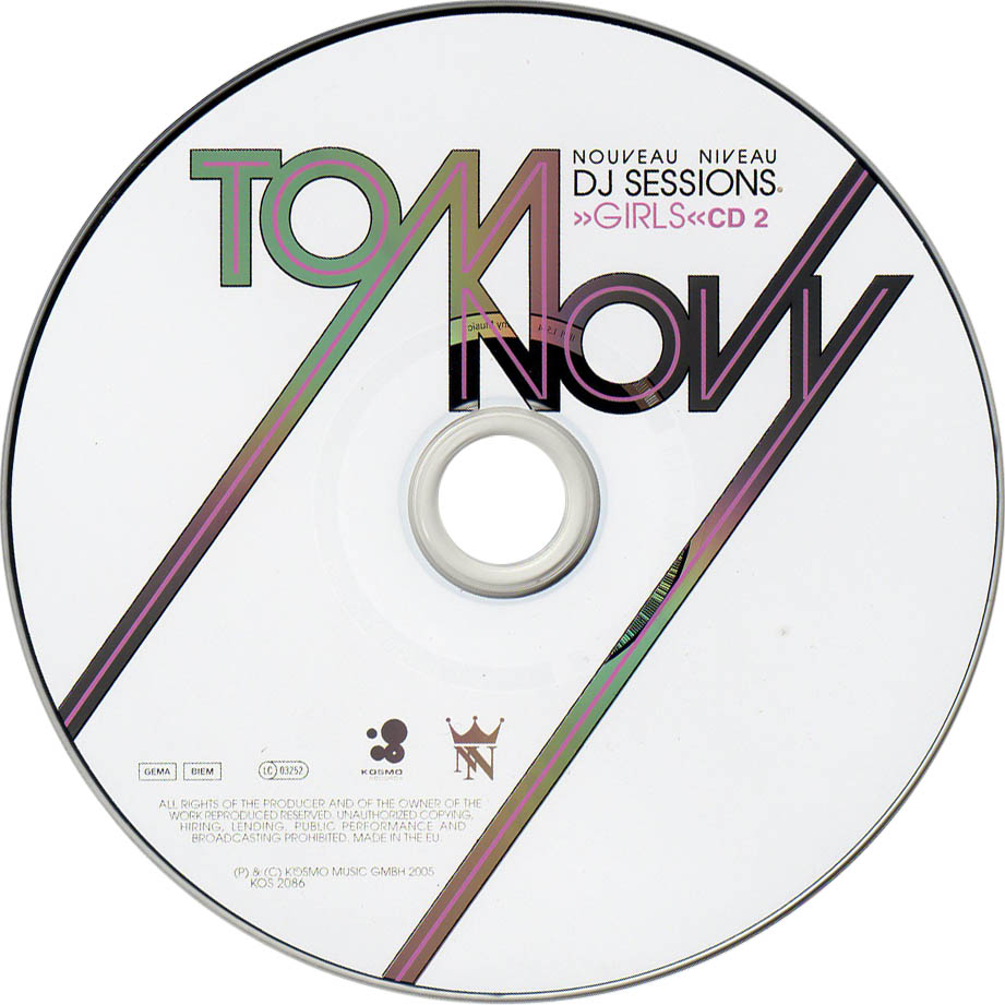 Cartula Cd2 de Tom Novy - Nouveau Niveau Dj Sessions
