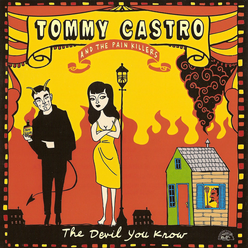 Cartula Frontal de Tommy Castro - The Devil You Know