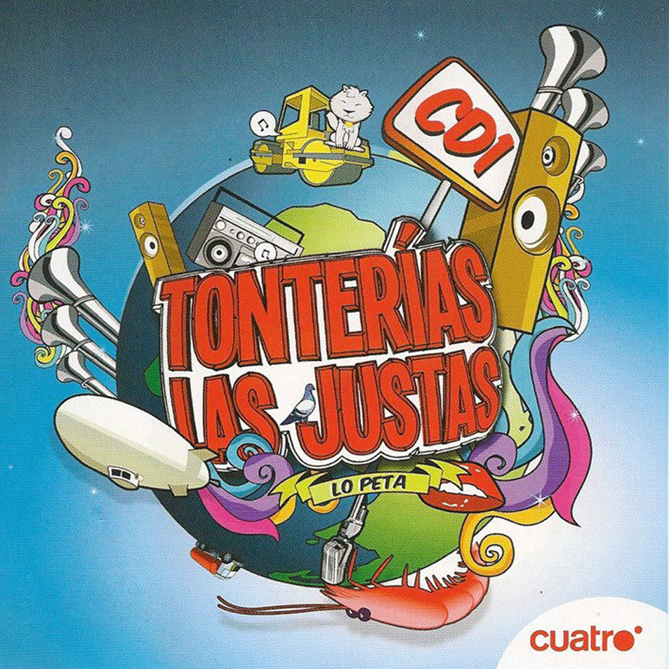 Cartula Frontal de Tonterias Las Justas Volumen 3 Cd1