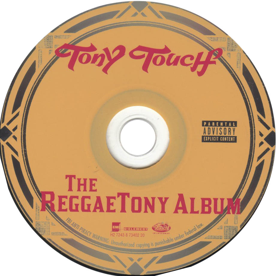 Cartula Cd de Tony Touch - The Reggaetony Album