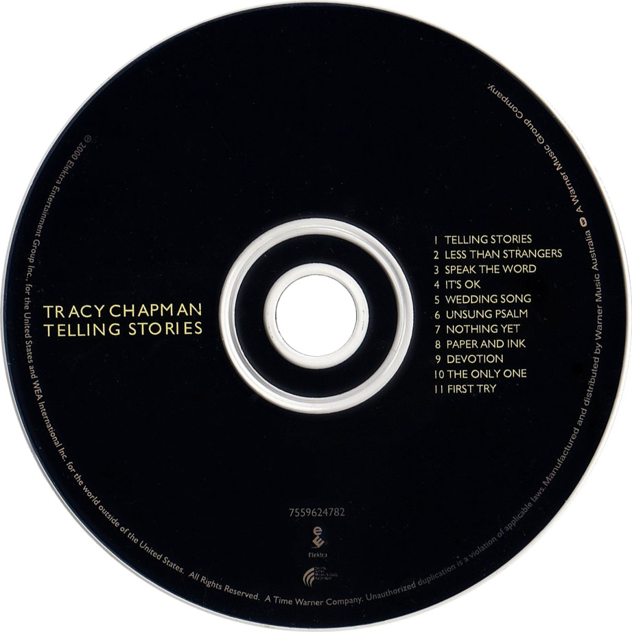 Cartula Cd de Tracy Chapman - Telling Stories