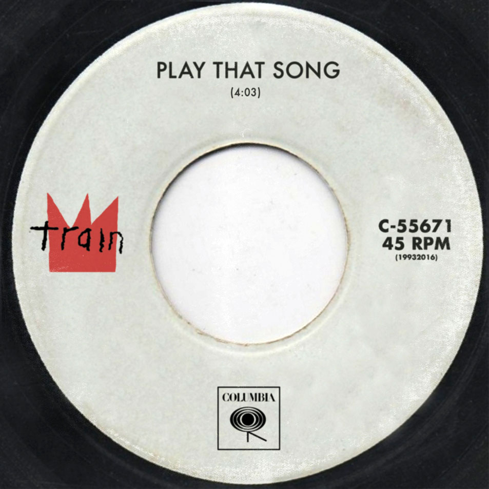 Cartula Frontal de Train - Play That Song (Cd Single)