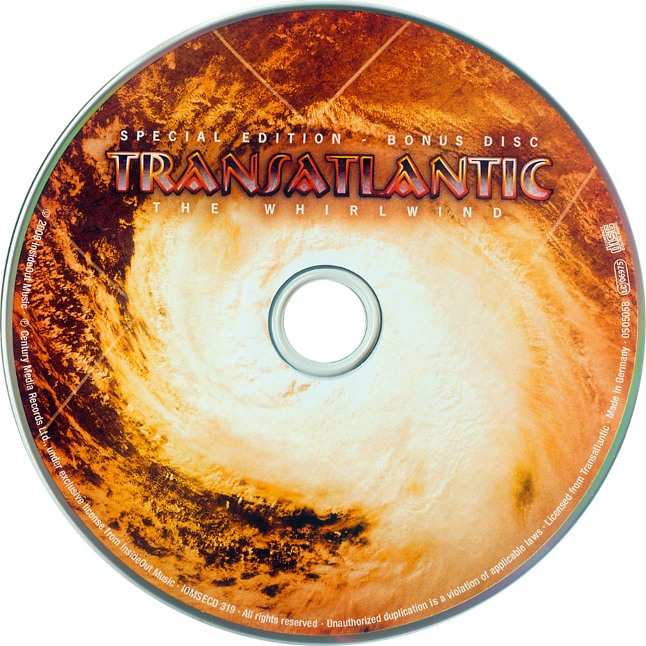 Cartula Cd2 de Transatlantic - The Whirlwind (Deluxe Edition)