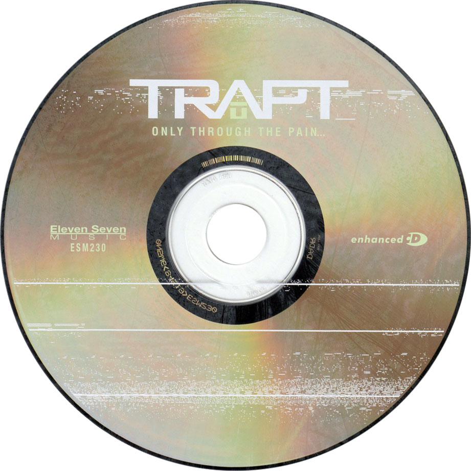 Cartula Cd de Trapt - Only Through The Pain