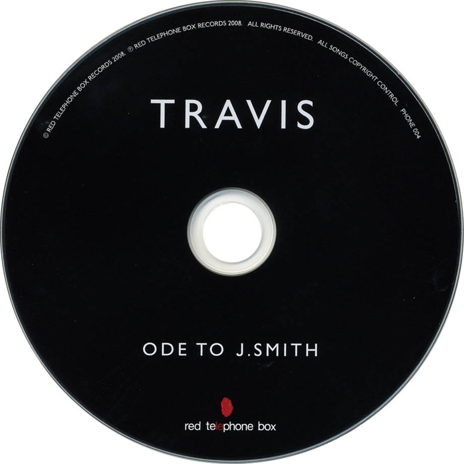 Cartula Cd de Travis - Ode To J. Smith