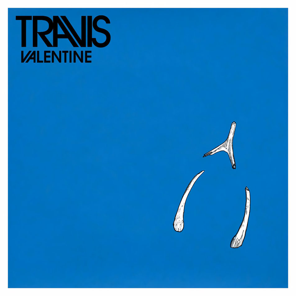 Cartula Frontal de Travis - Valentine (Cd Single)