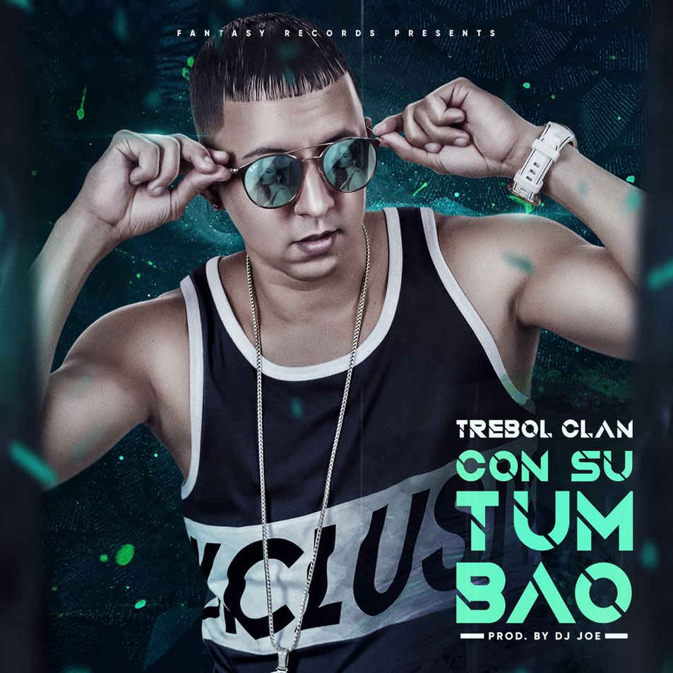 Cartula Frontal de Trebol Clan - Con Su Tumbao (Cd Single)