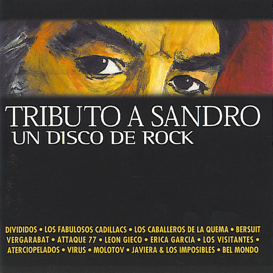 Cartula Frontal de Tributo A Sandro Un Disco De Rock
