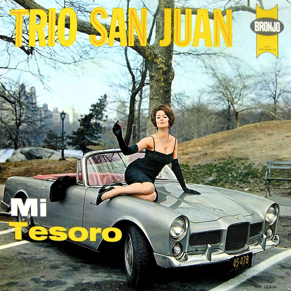 Cartula Frontal de Trio San Juan - Mi Tesoro
