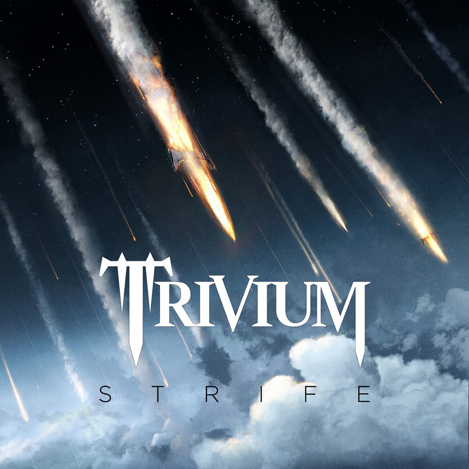 Cartula Frontal de Trivium - Strife (Cd Single)