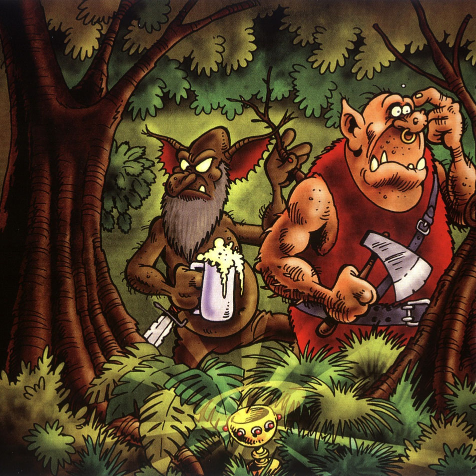 Car�tula Interior Frontal de Trollfest - En Kvest For Den Hellige Gral