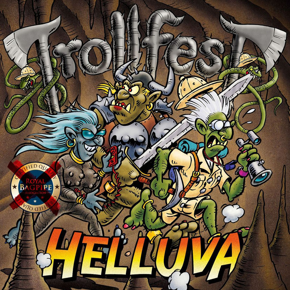 Car�tula Frontal de Trollfest - Helluva
