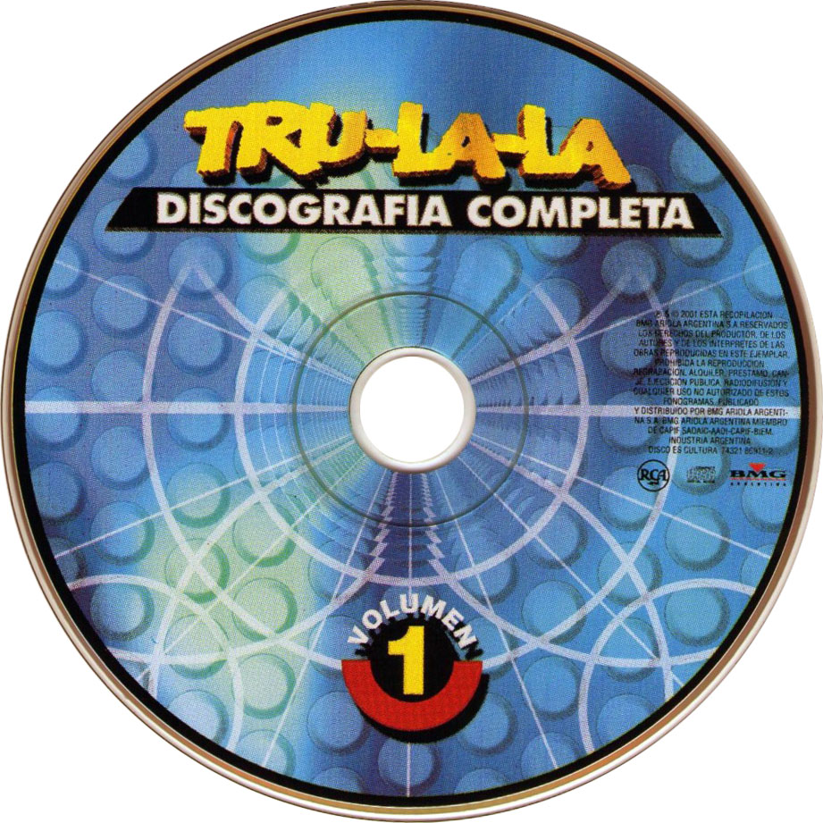 Cartula Cd de Tru-La-la - Discografia Completa Volumen 1