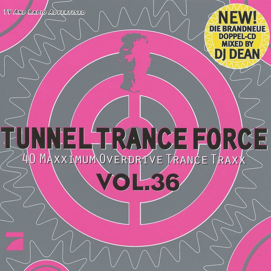 Cartula Frontal de Tunnel Trance Force Volume 36