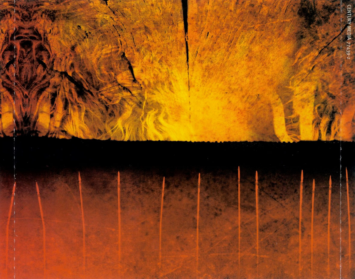 Cartula Interior Trasera de Turisas - Battle Metal