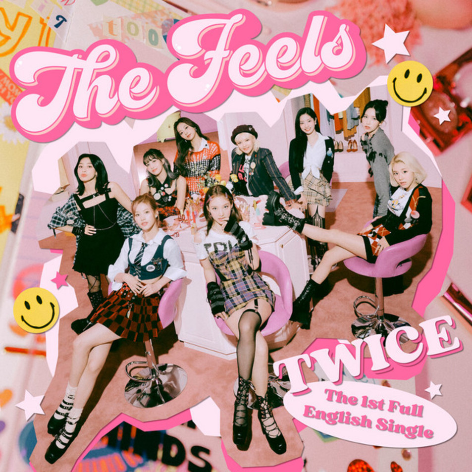 Cartula Frontal de Twice - The Feels (Cd Single)