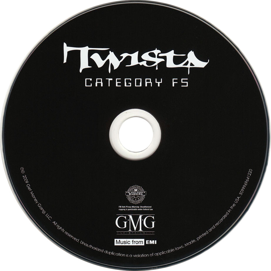 Cartula Cd de Twista - Category F5