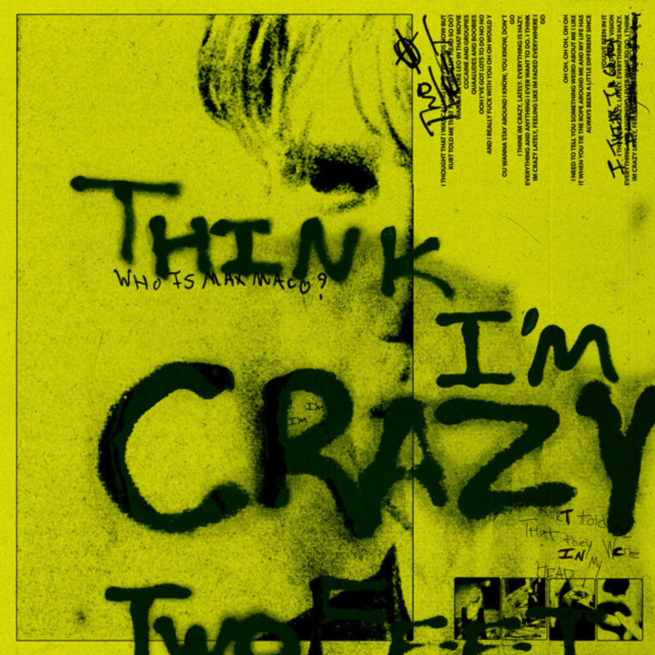 Cartula Frontal de Two Feet - Think I'm Crazy (Cd Single)