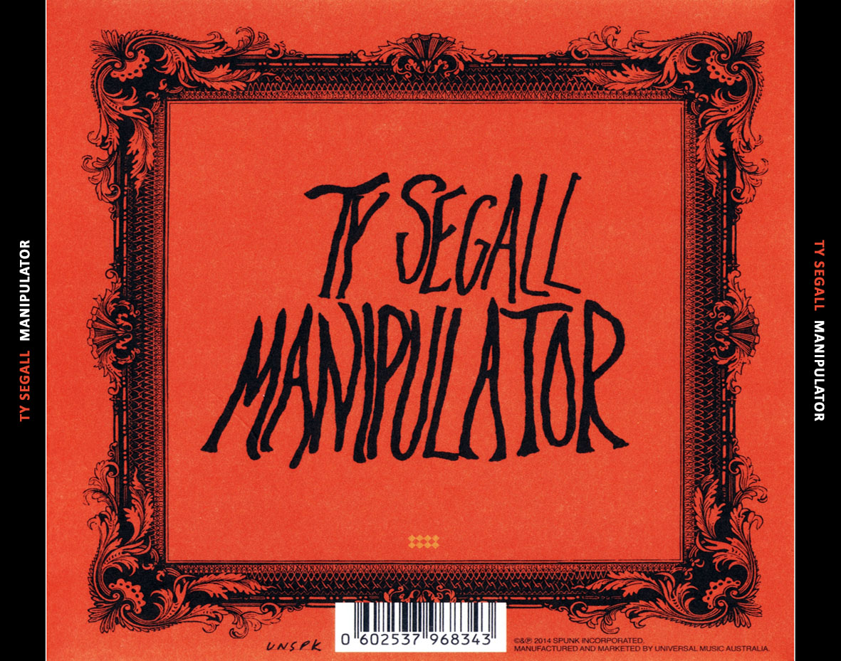 Cartula Trasera de Ty Segall - Manipulator