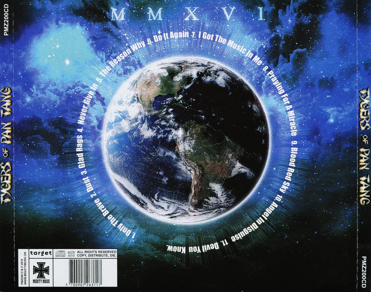 Cartula Trasera de Tygers Of Pan Tang - Tygers Of Pan Tang
