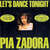 Cartula frontal Pia Zadora Let's Dance Tonight