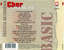 Cartula trasera Cher Original Hits