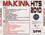 Caratula Trasera de Makina Hits 2010