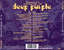 Cartula trasera Deep Purple Singles & E.p. Anthology '68-'80