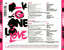 Cartula trasera David Guetta One Love (Limited Edition)