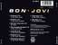 Cartula trasera Bon Jovi Bon Jovi