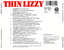Caratula Trasera de Thin Lizzy - Live And Dangerous