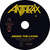 Cartula cd Anthrax Among The Living