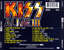 Carátula trasera Kiss Alive III (Usa Edition)