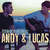 Carátula frontal Andy & Lucas Echandote De Menos (Cd Single)