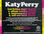 Carátula trasera Katy Perry Last Friday Night (Cd Single)