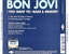 Caratula trasera de (You Want To) Make A Memory (Cd Single) Bon Jovi
