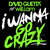 Disco I Wanna Go Crazy (Featuring Will.i.am) (Cd Single) de David Guetta
