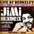 Caratula frontal de Live At Berkeley The Jimi Hendrix Experience